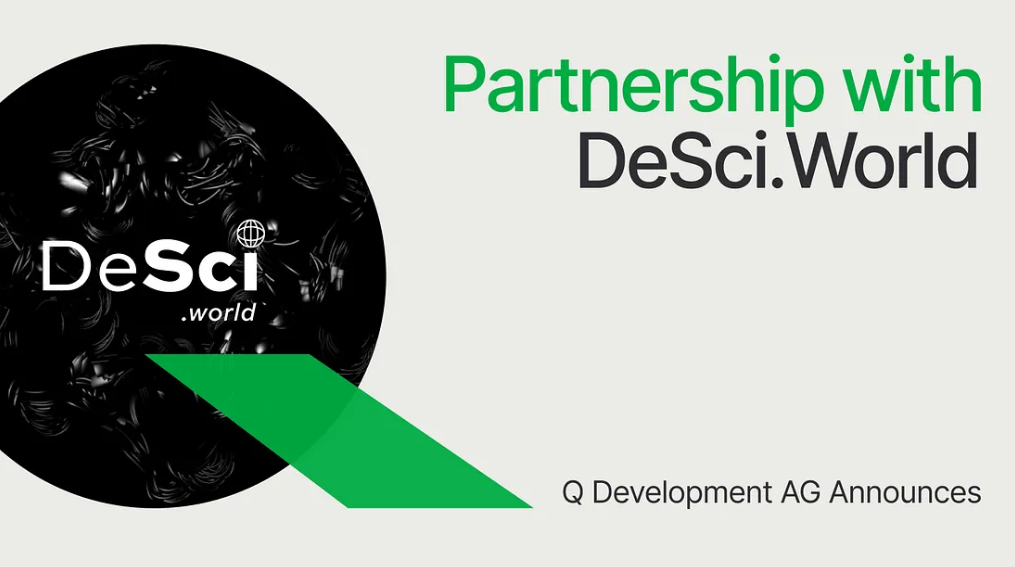 Q Development AG Unveils Strategic Alliance with DeSci.World