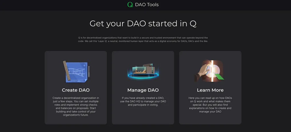 Simplify and Empower: Q Development Unveils DAO Governance Toolkit for Effortless Creation and Management on the Q Protocol