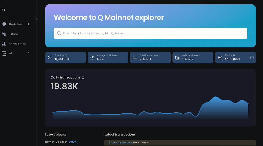 Q-Mainnet-explorer